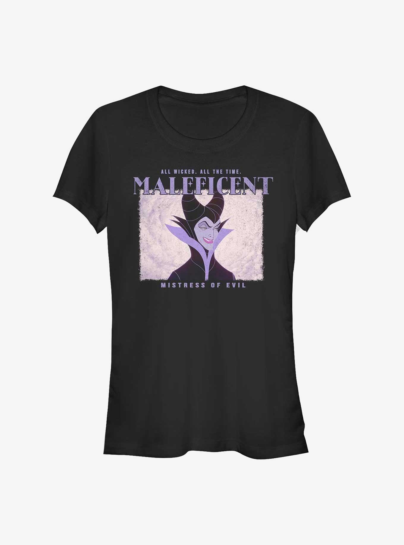 Disney Maleficent Maleficent Square Girls T-Shirt, BLACK, hi-res