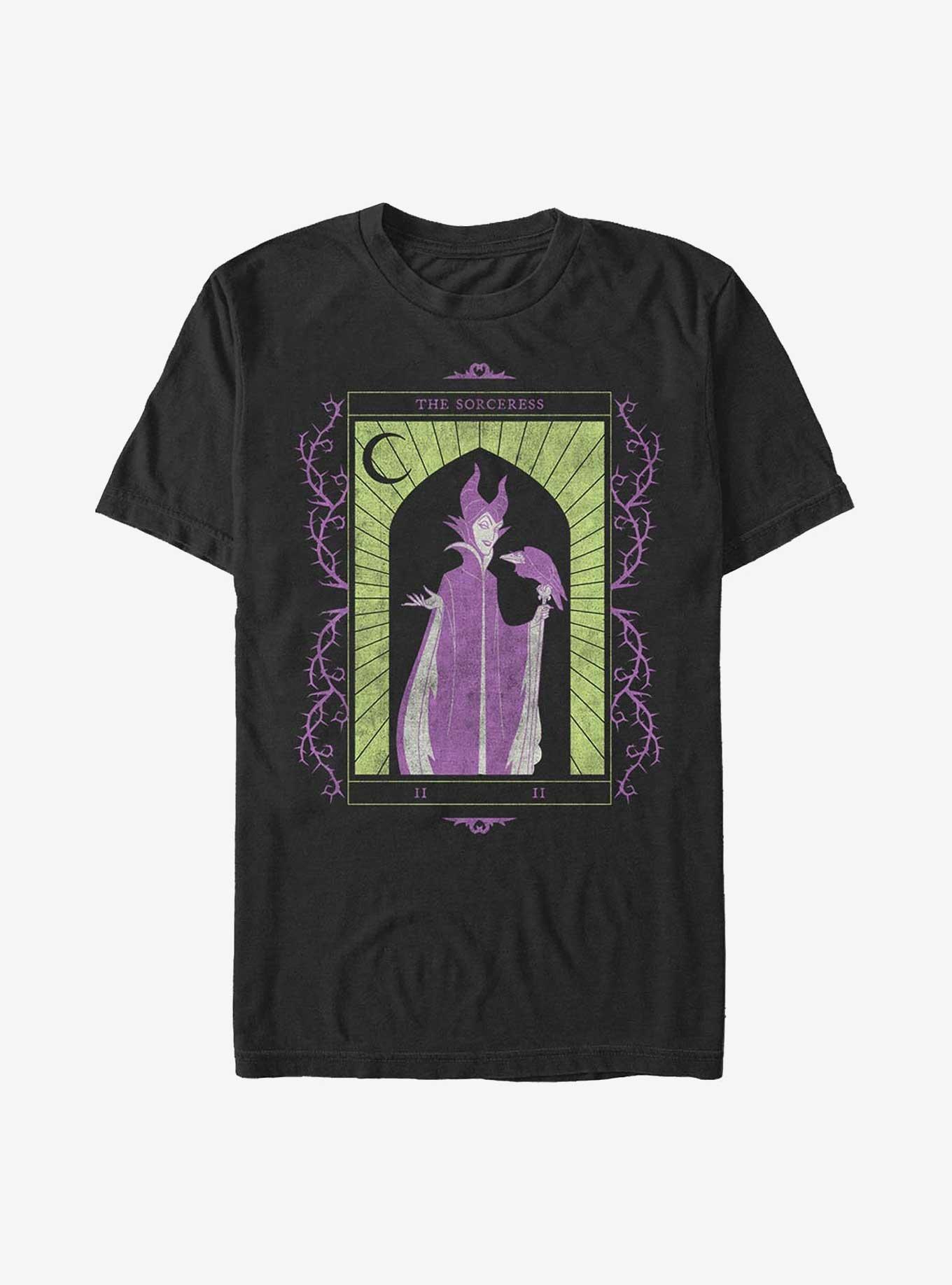 Disney Maleficent Maleficent Tarot T-Shirt, BLACK, hi-res