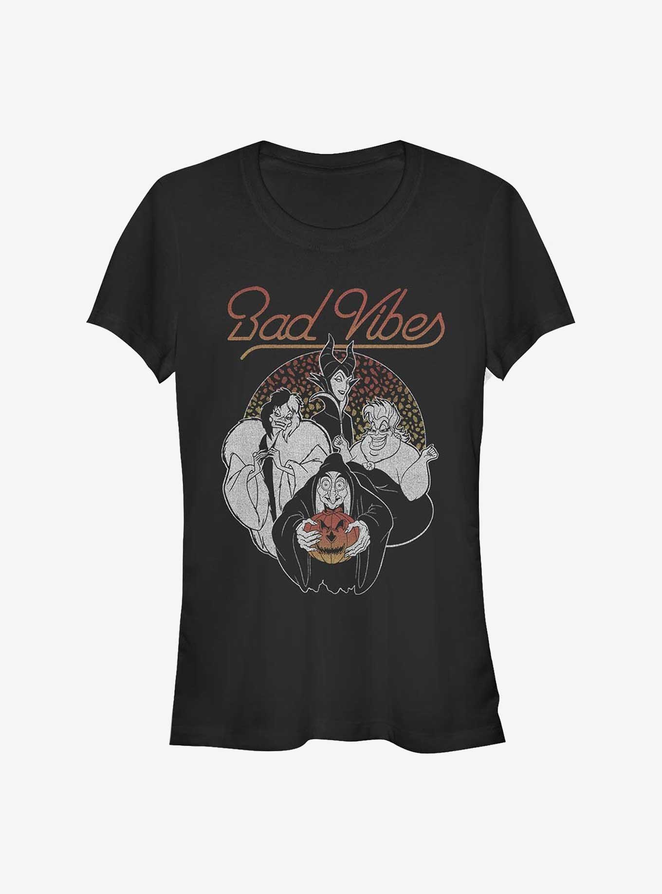 Disney Villains Bad Vibes Girls T-Shirt, , hi-res