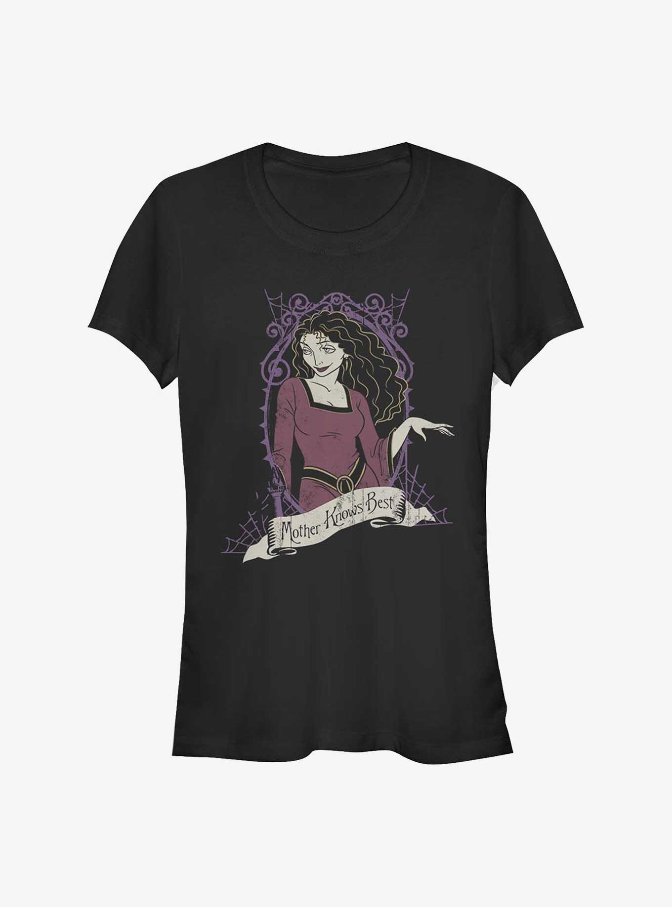 Disney Villains Mother Knows Girls T-Shirt, BLACK, hi-res