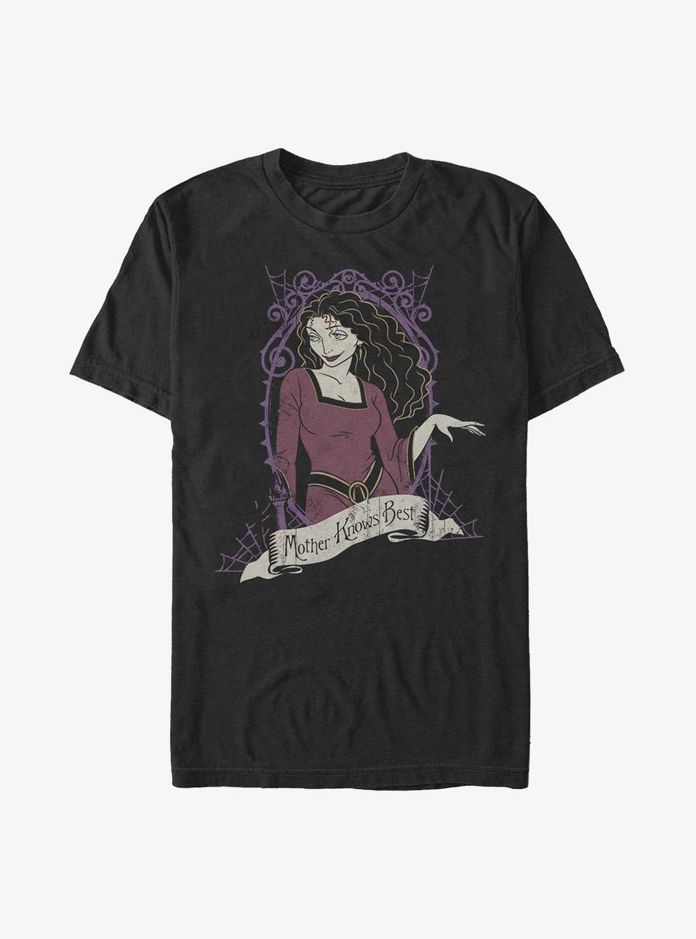 Disney Villains Mother Knows T-Shirt, BLACK, hi-res