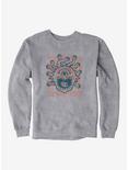 Dungeons & Dragons Disentegration Ray Retro Competition Cards Sweatshirt, HEATHER GREY, hi-res