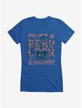 Dungeons & Dragons Disentegration Ray Retro Competition Cards Girls T-Shirt, ROYAL, hi-res
