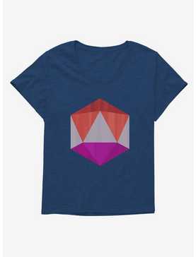 Square Enix Geometric Womens T-Shirt Plus Size, , hi-res