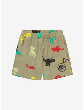 Jurassic Park Dinosaurs Allover Print Toddler Shorts - BoxLunch Exclusive, , hi-res