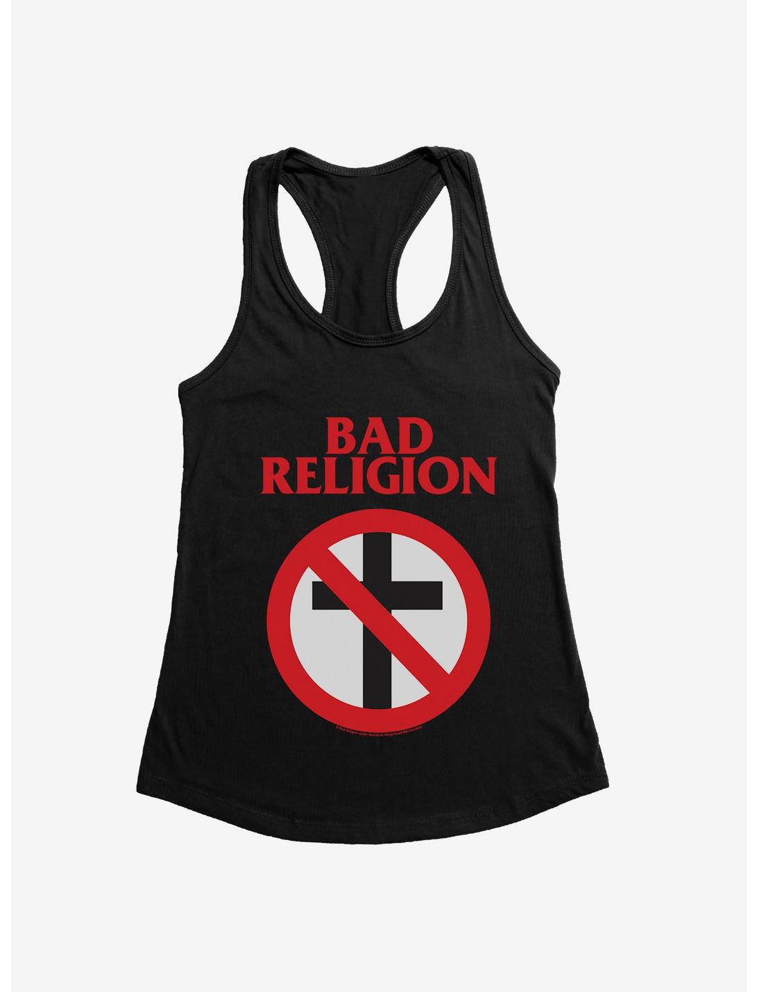 Bad Religion Classic Logo Girls Tank, BLACK, hi-res