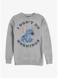 Disney Lilo & Stitch Mornings Sweatshirt, ATH HTR, hi-res