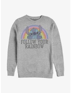 Disney Lilo & Stitch Rainbow Sweatshirt, , hi-res