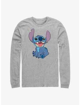Disney Lilo & Stitch Basic Happy Stitch Long-Sleeve T-Shirt, , hi-res