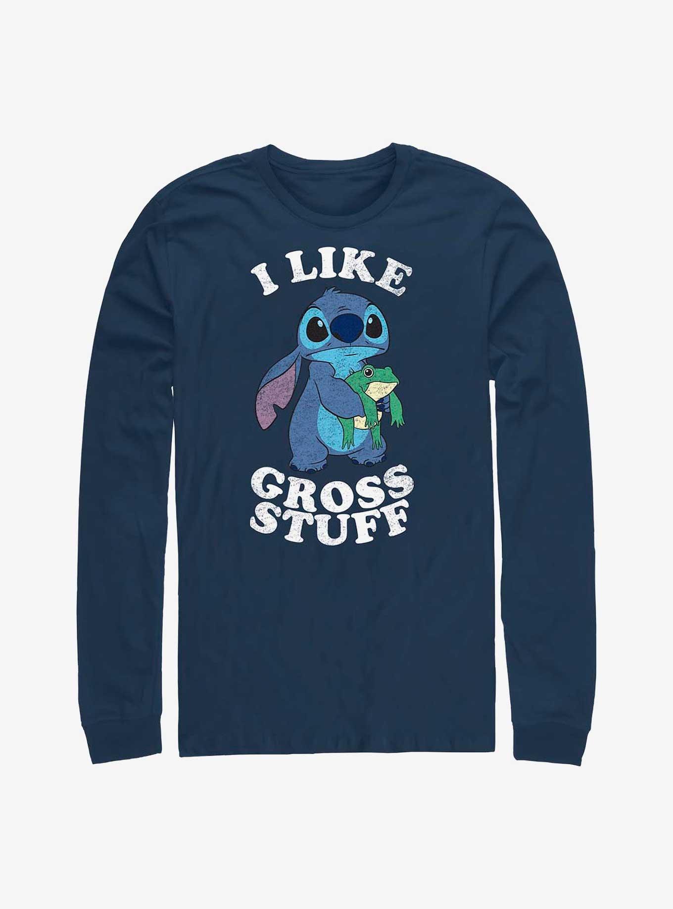 Disney Lilo & Stitch I Like Gross Stuff Long-Sleeve T-Shirt, , hi-res