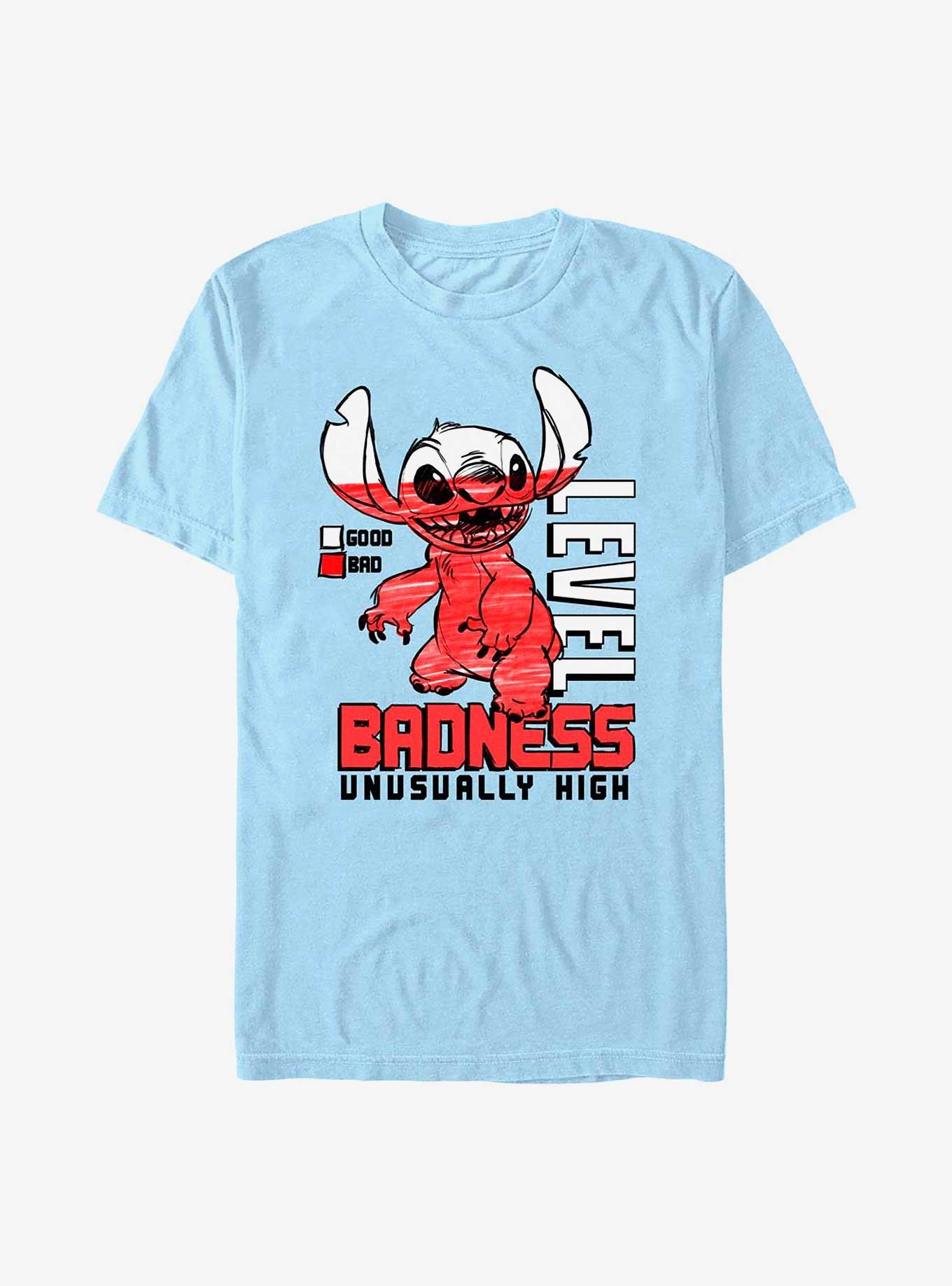 Stitch badness sale level shirt