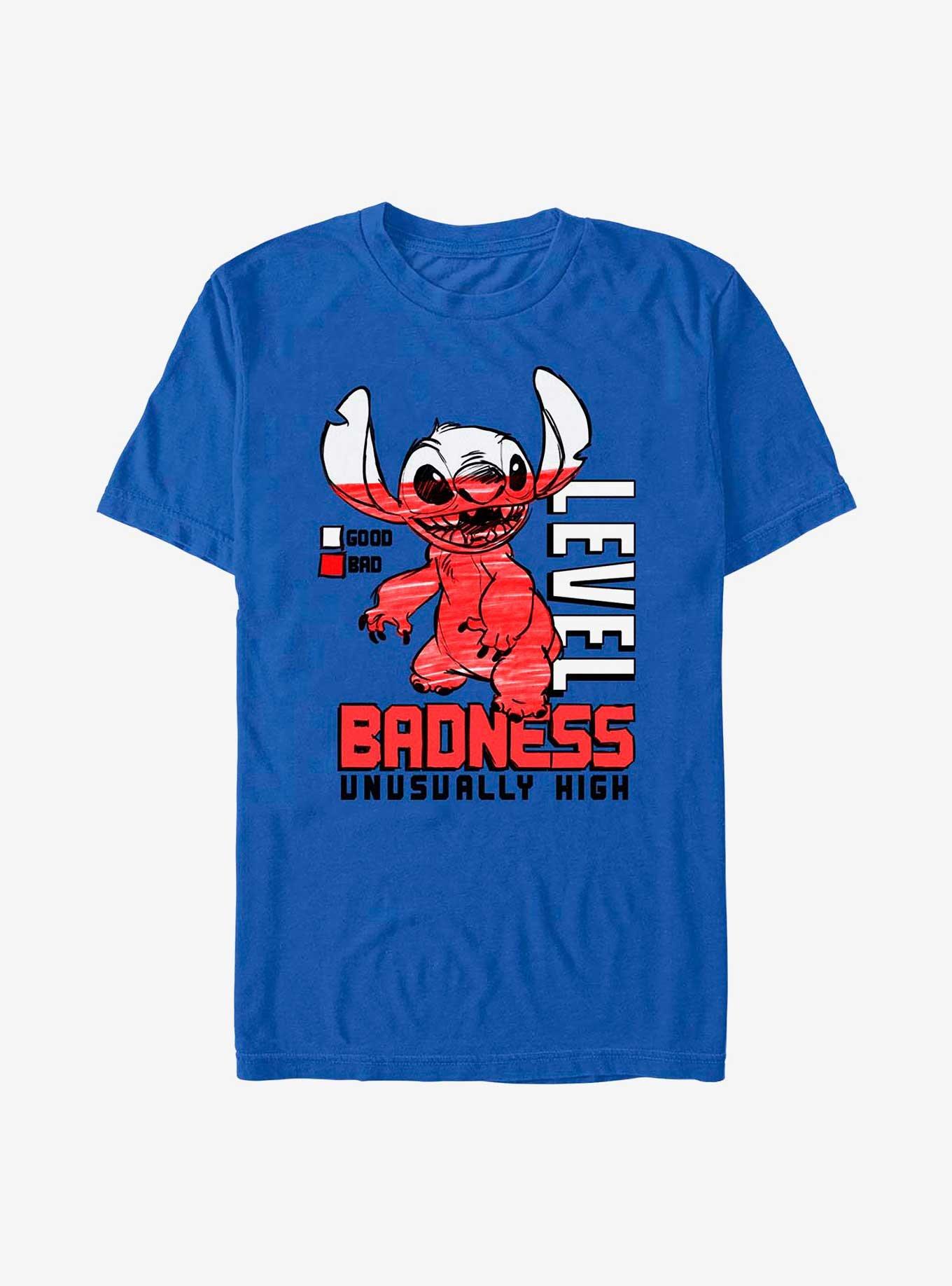 Disney Lilo & Stitch Badness Level T-Shirt, , hi-res