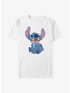 Disney Lilo & Stitch Basic Happy Stitch T-Shirt, , hi-res