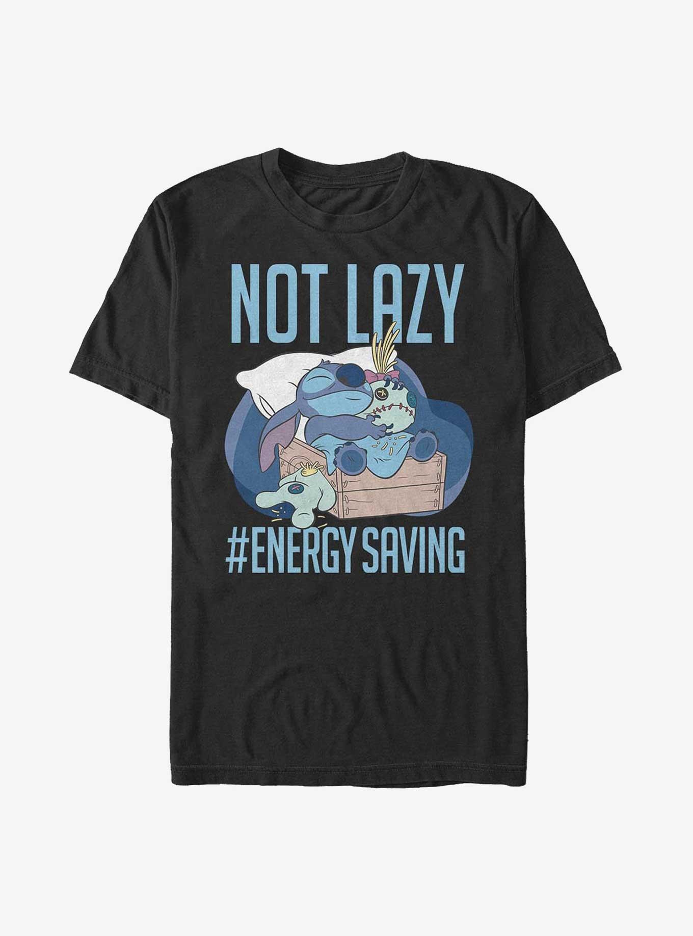 Disney Lilo & Stitch Lazy Energy T-Shirt, , hi-res