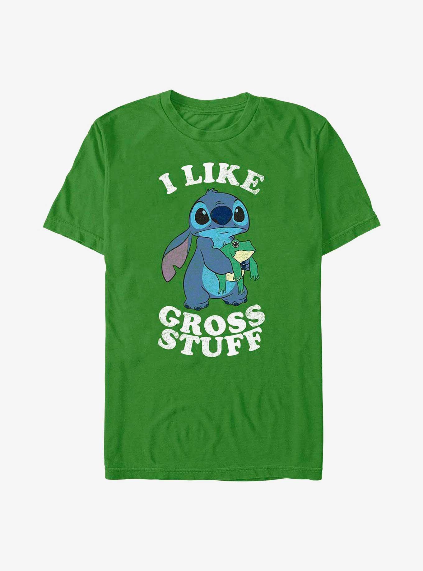 Disney Lilo & Stitch I Like Gross Stuff T-Shirt, KELLY, hi-res