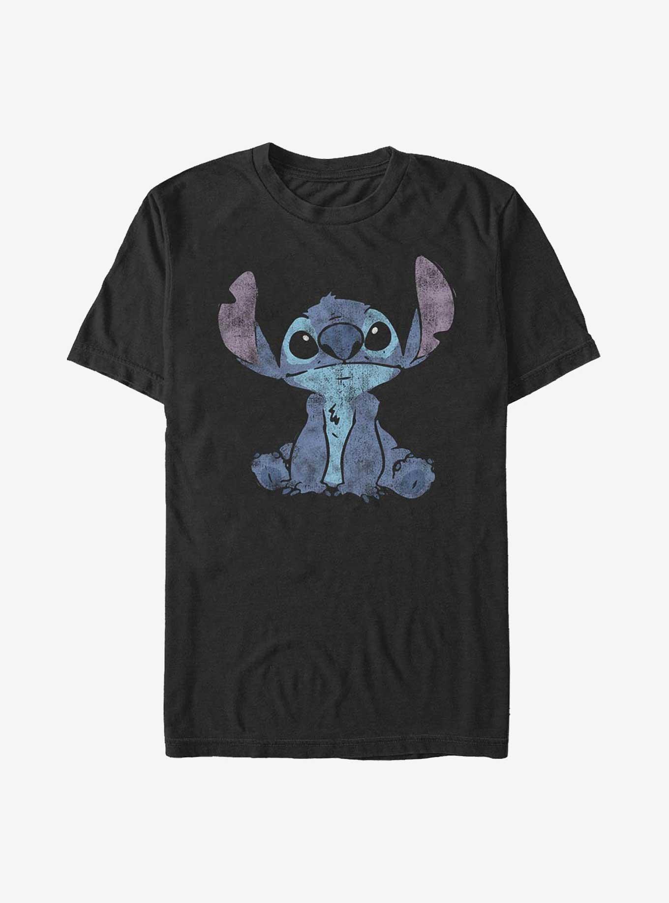 Disney Lilo & Stitch Simply Stitch T-Shirt - BLACK | BoxLunch
