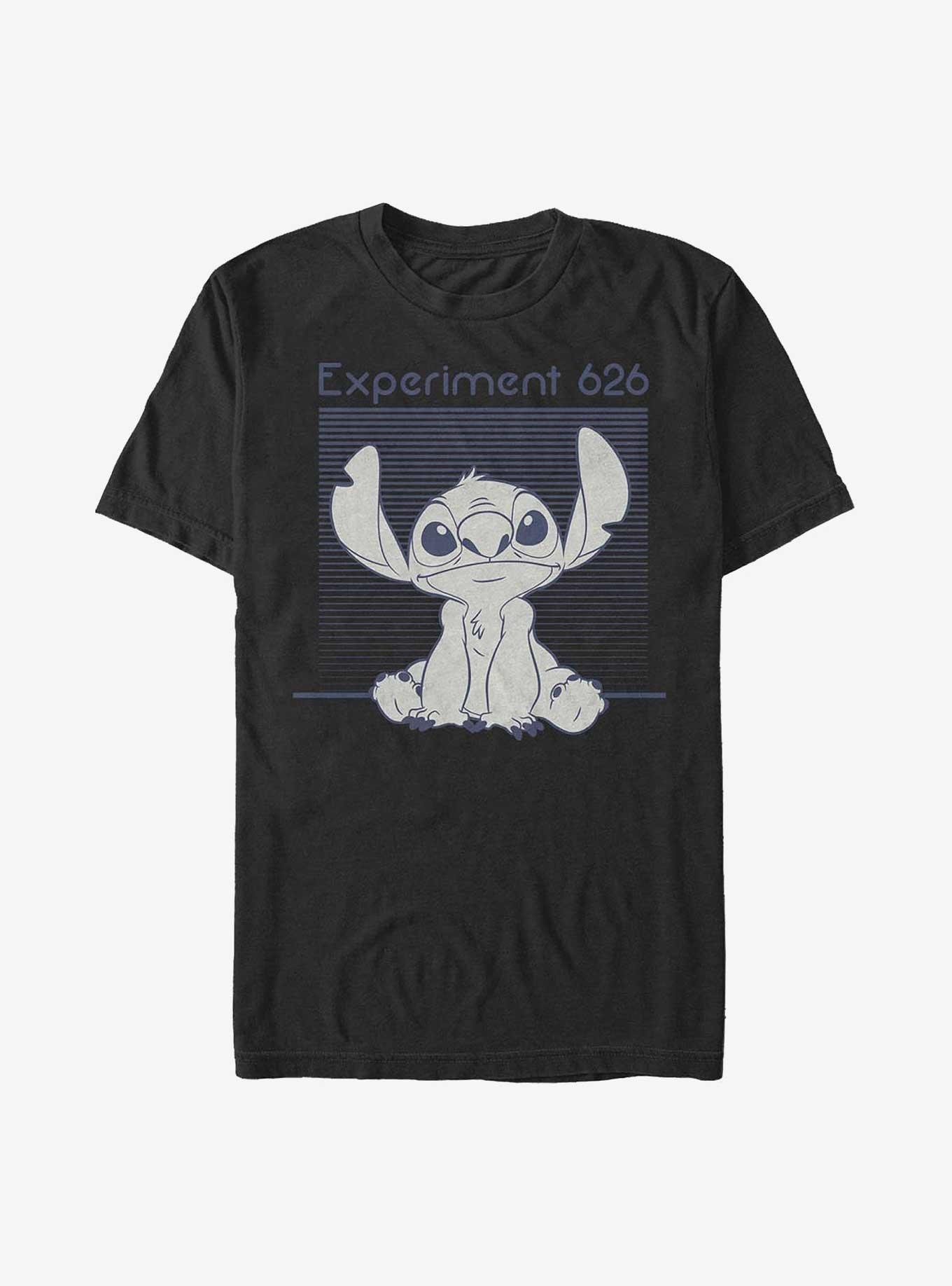 Disney Lilo & Stitch Experiment 262 Monochromatic Navy T-Shirt, , hi-res
