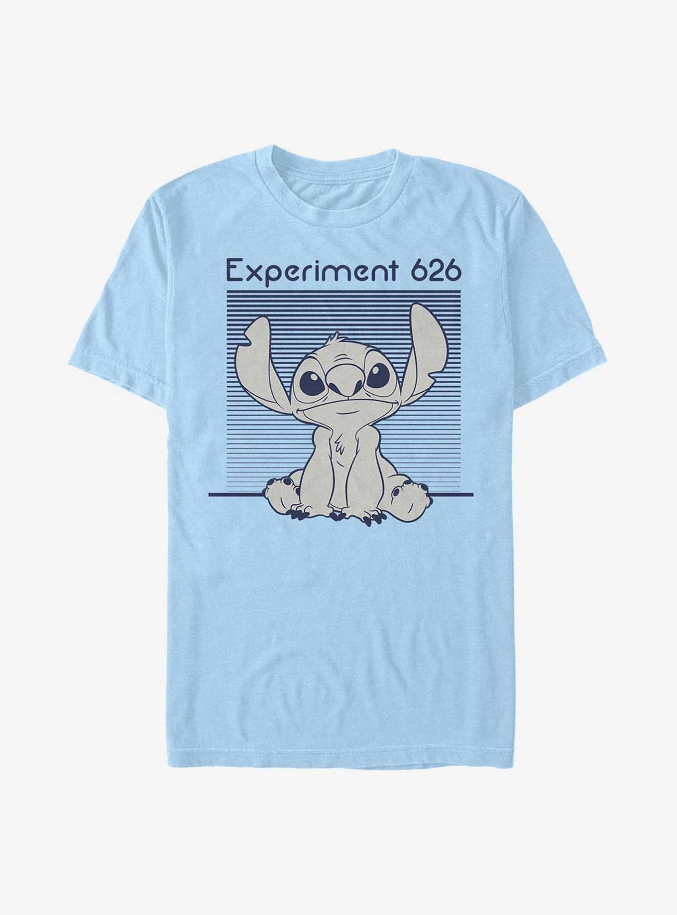 Disney Lilo & Stitch Experiment 262 Monochromatic Navy T-Shirt, LT BLUE, hi-res