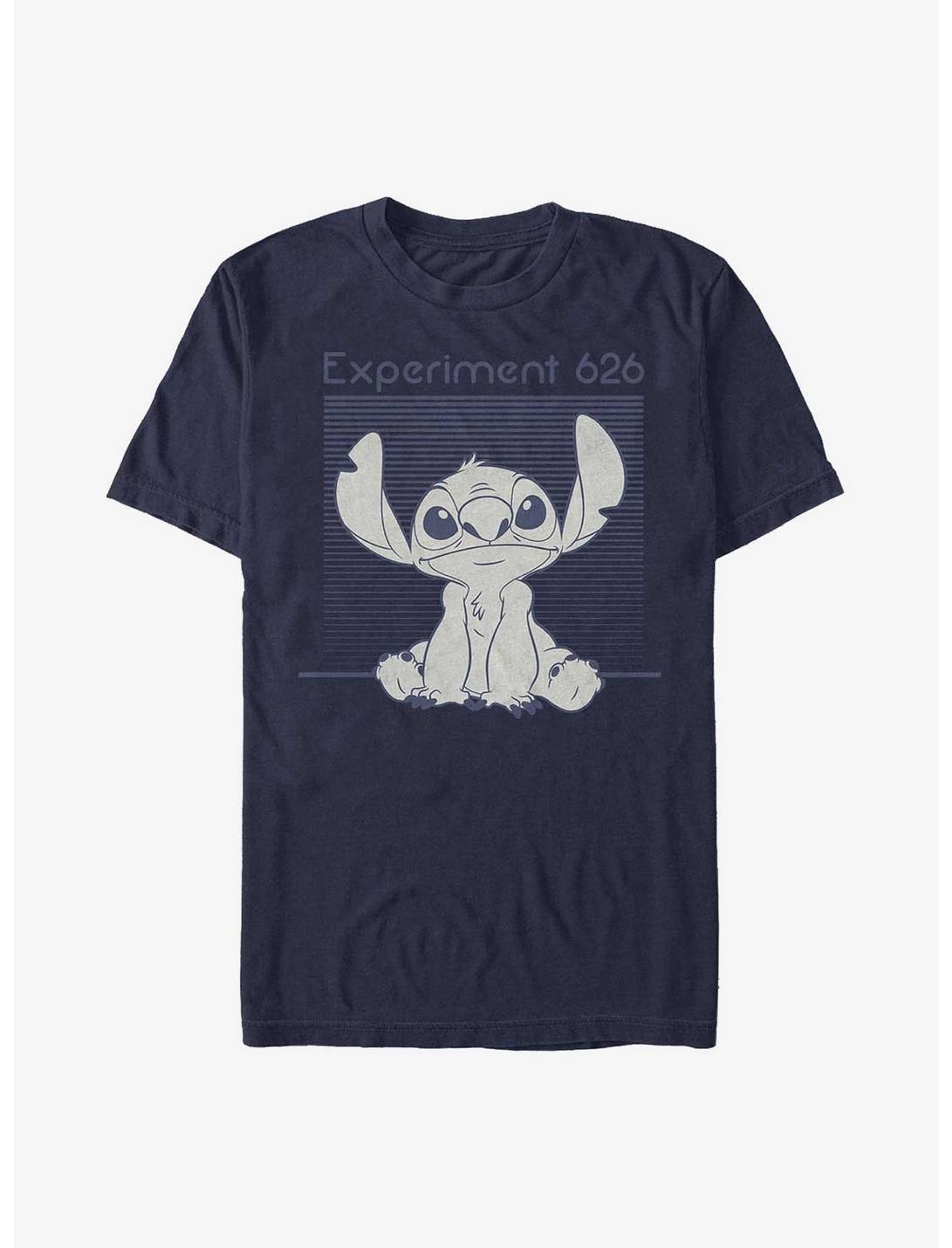 Disney Lilo & Stitch Experiment 262 Monochromatic Navy T-Shirt, NAVY, hi-res