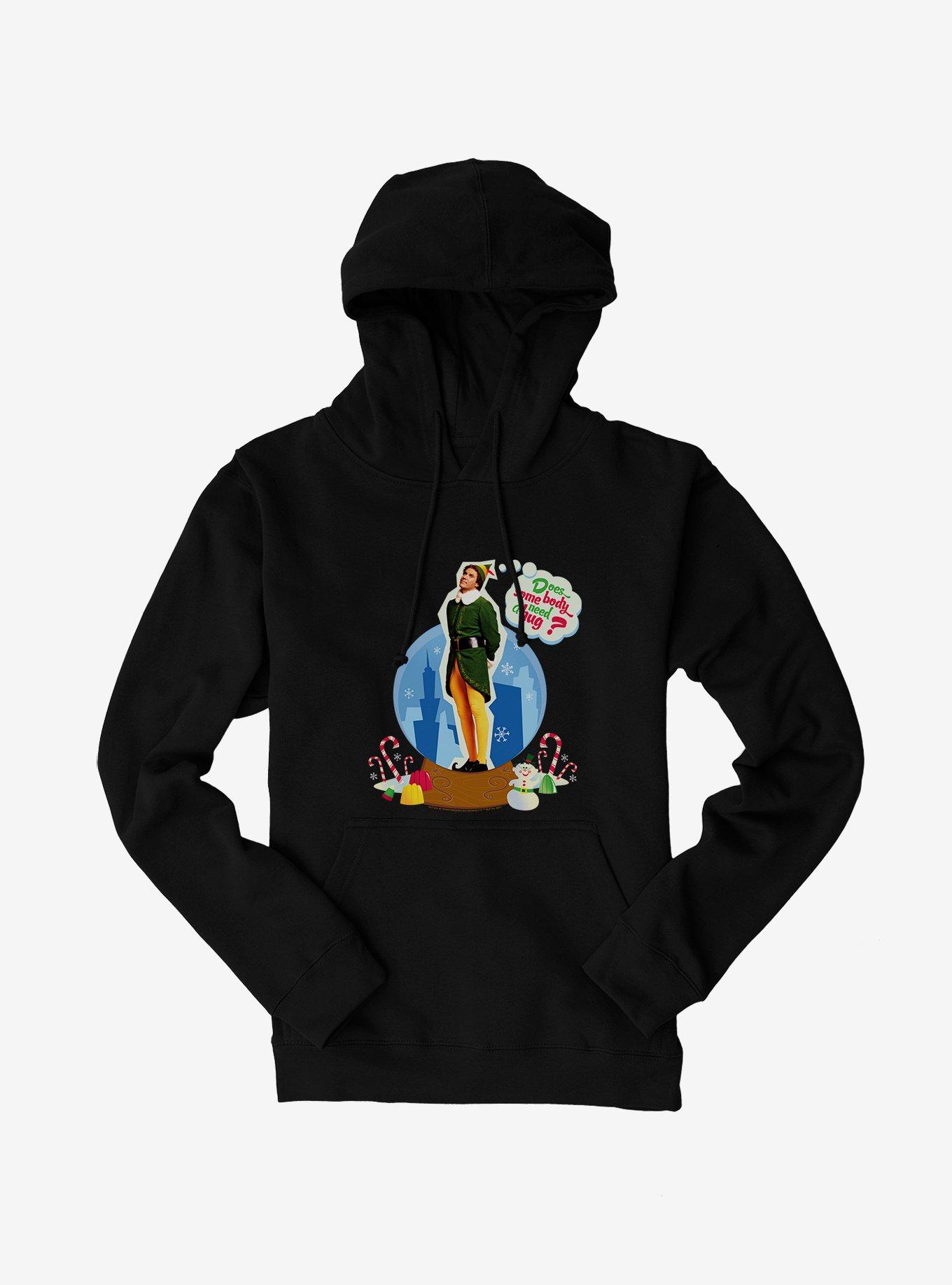 Elf Buddy Does Someone Need A Hug Hoodie, , hi-res