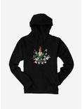 Elf Buddy With Holiday Icons Hoodie, BLACK, hi-res