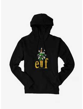 Elf Buddy With Mr. Narwhal Icons Hoodie, , hi-res