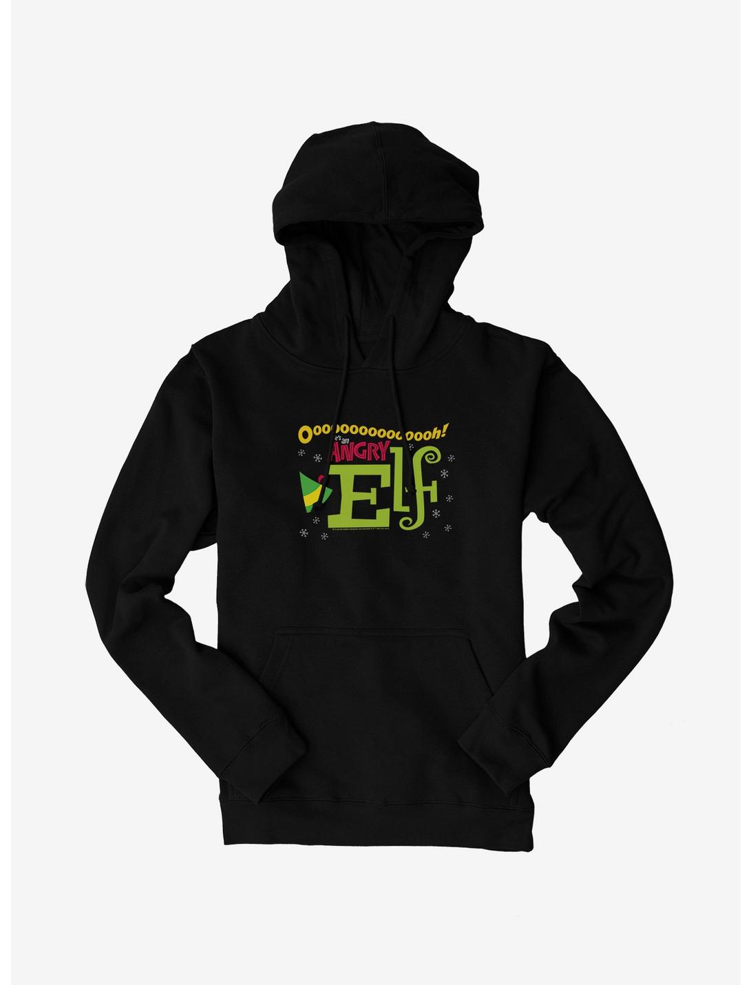 Elf He's An Angry Elf Graphic Hoodie, , hi-res