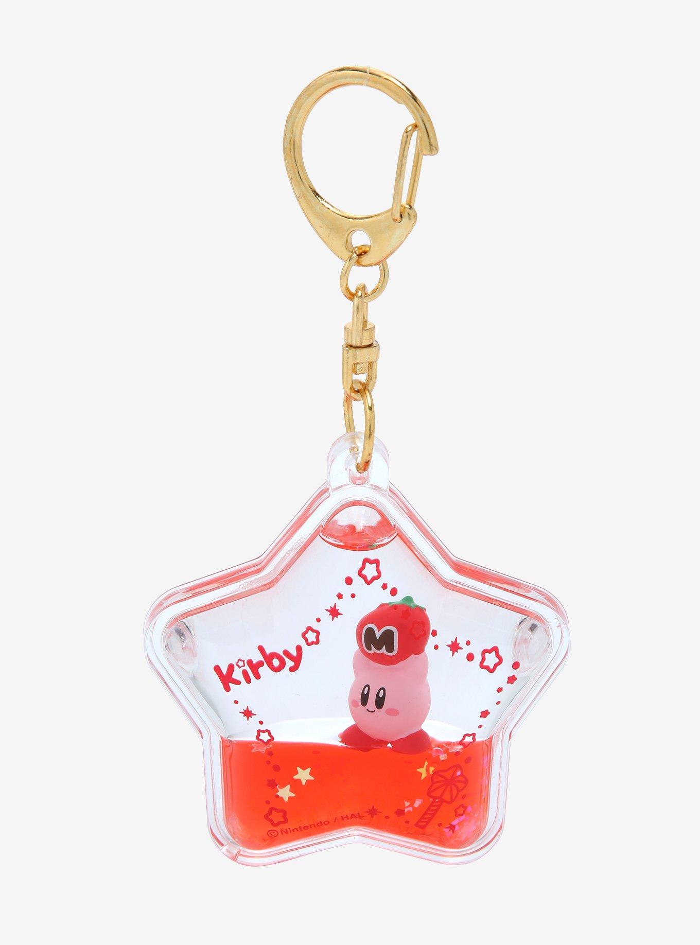 Nintendo Kirby with Maxim Tomato Star Floaty Keychain, , hi-res