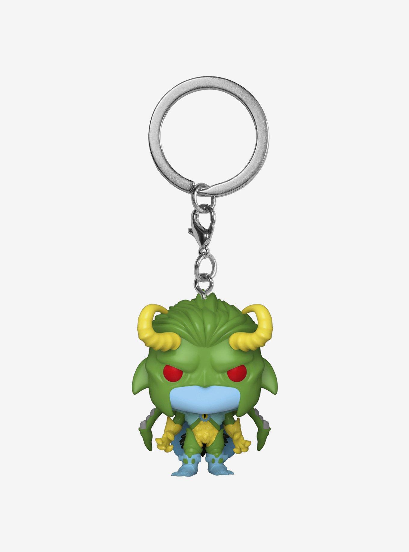 Funko Pop! Marvel Mech Strike Monster Hunters Loki Vinyl Bobble-Head Keychain, , hi-res