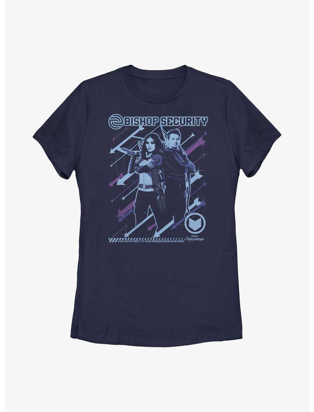 Marvel Hawkeye Bishop Security Womens T-Shirt, NAVY, hi-res