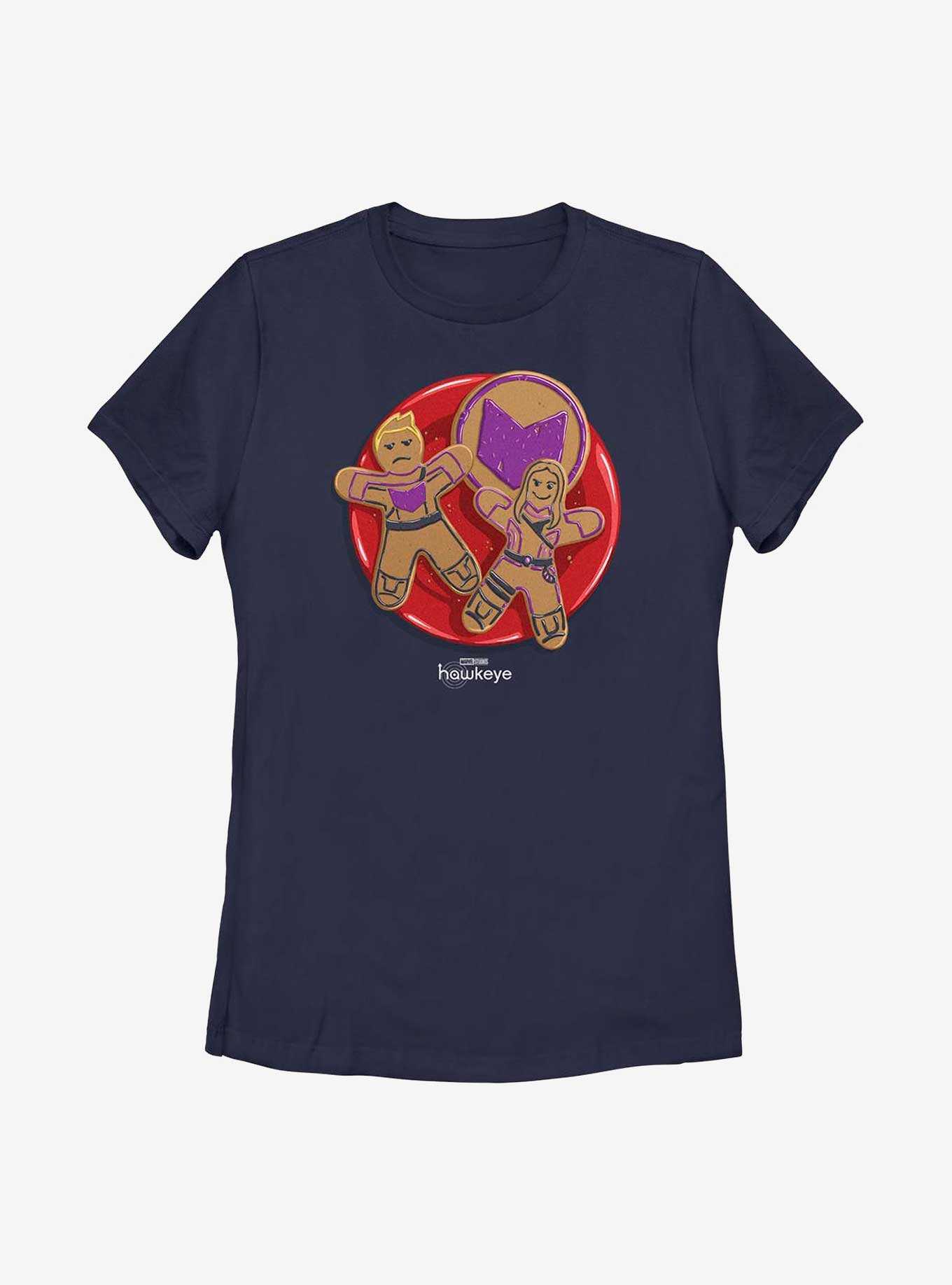 Marvel Hawkeye Gingerbread Cookies Womens T-Shirt, , hi-res