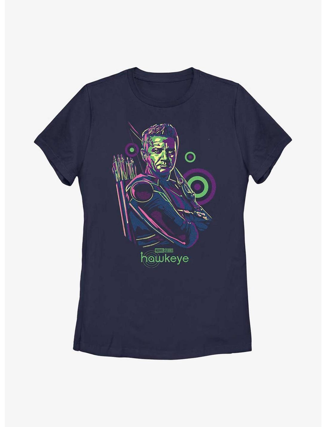 Marvel Hawkeye Multicolor Womens T-Shirt, NAVY, hi-res