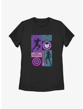 Marvel Hawkeye Simple Box Ups Womens T-Shirt, , hi-res