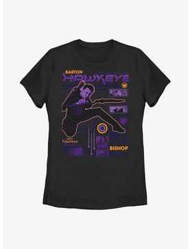 Marvel Hawkeye Street Scan Womens T-Shirt, , hi-res