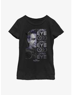 Marvel Hawkeye Split Typography Youth Girls T-Shirt, , hi-res