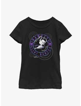 Marvel Hawkeye Clint Barton Stamp Youth Girls T-Shirt, , hi-res