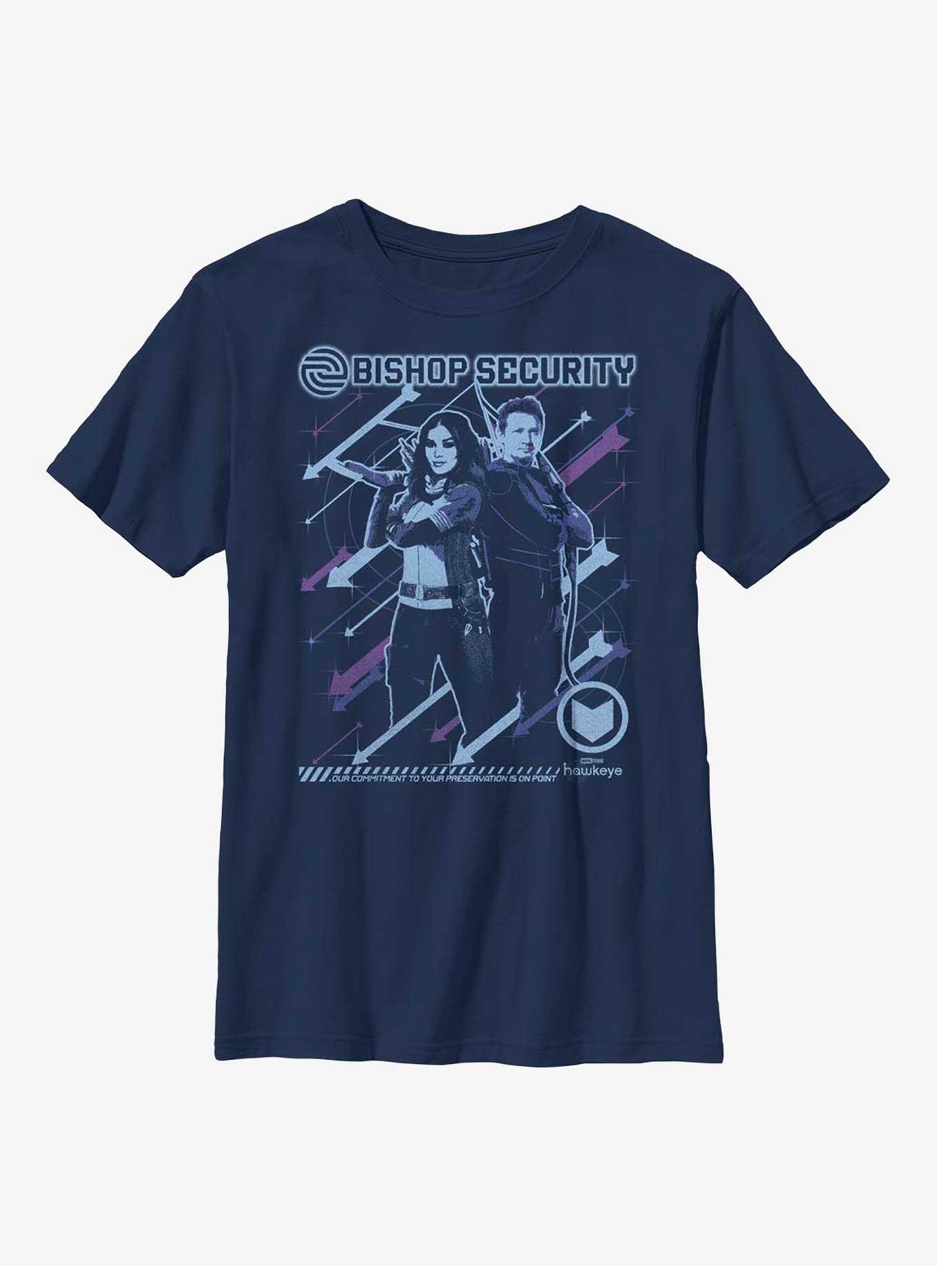 Marvel Hawkeye Bishop Security Youth T-Shirt, , hi-res