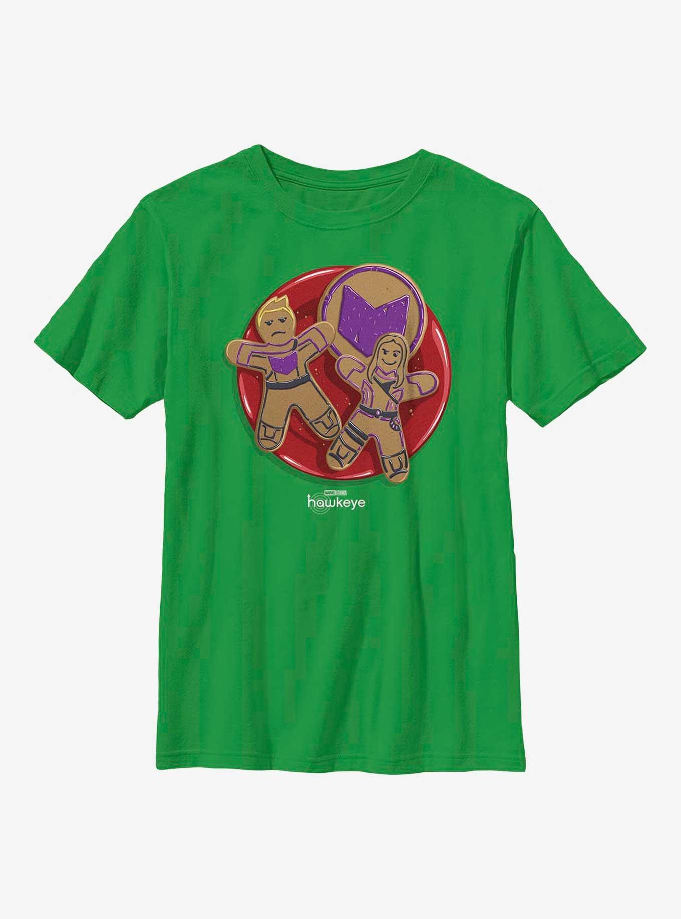 Marvel Hawkeye Gingerbread Cookies Youth T-Shirt, , hi-res