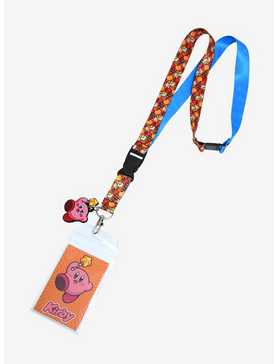 Nintendo Kirby Food Allover Print Lanyard - BoxLunch Exclusive, , hi-res