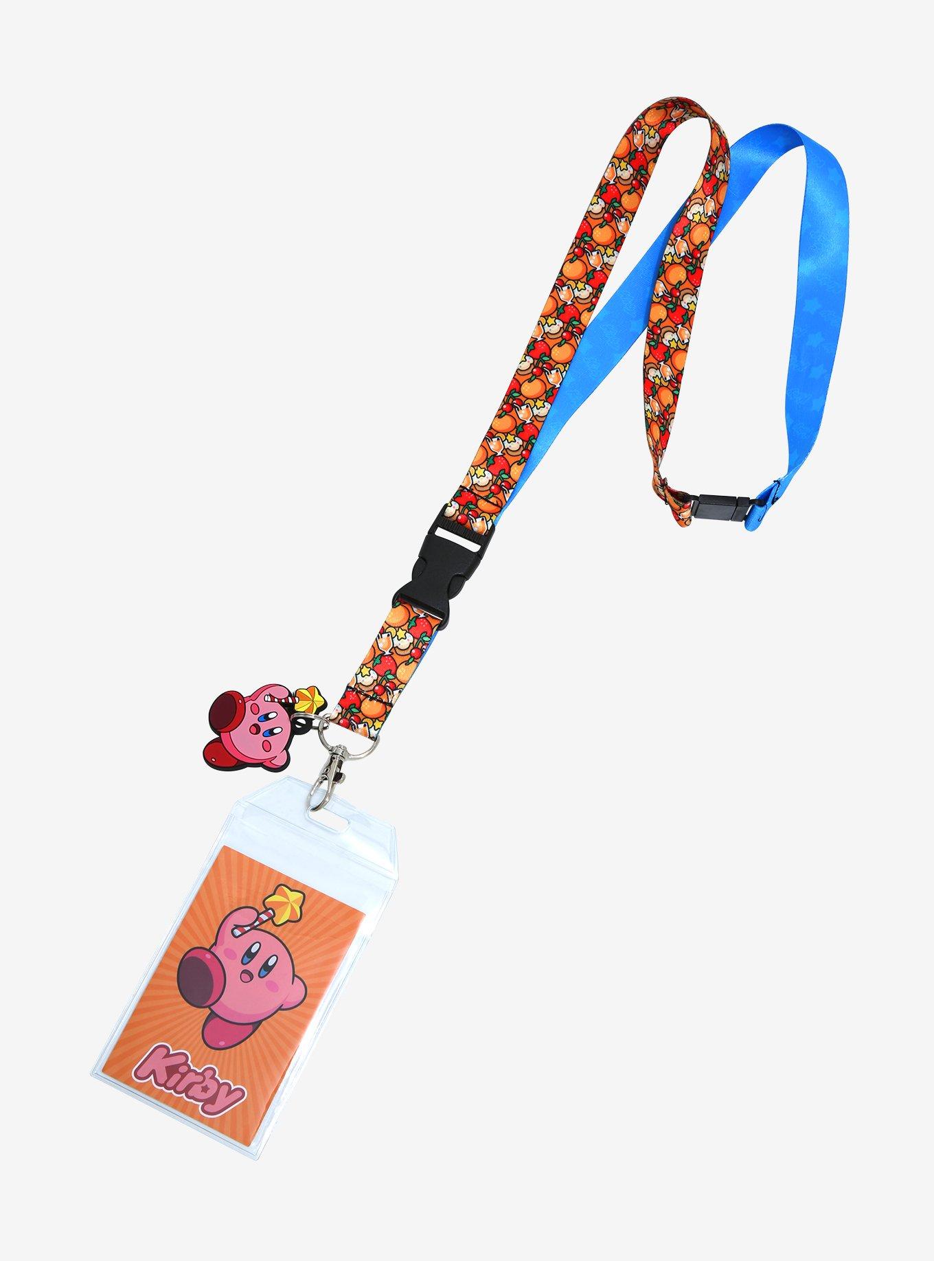 Nintendo Kirby Food Allover Print Lanyard - BoxLunch Exclusive, , hi-res