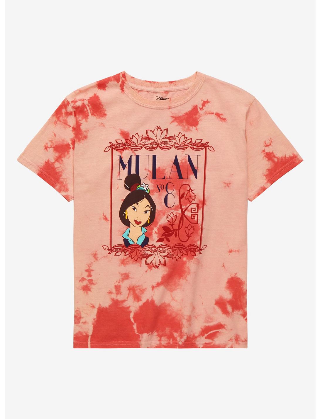 Disney Mulan Character Portrait Youth Tie-Dye T-Shirt - BoxLunch Exclusive, TIE DYE, hi-res