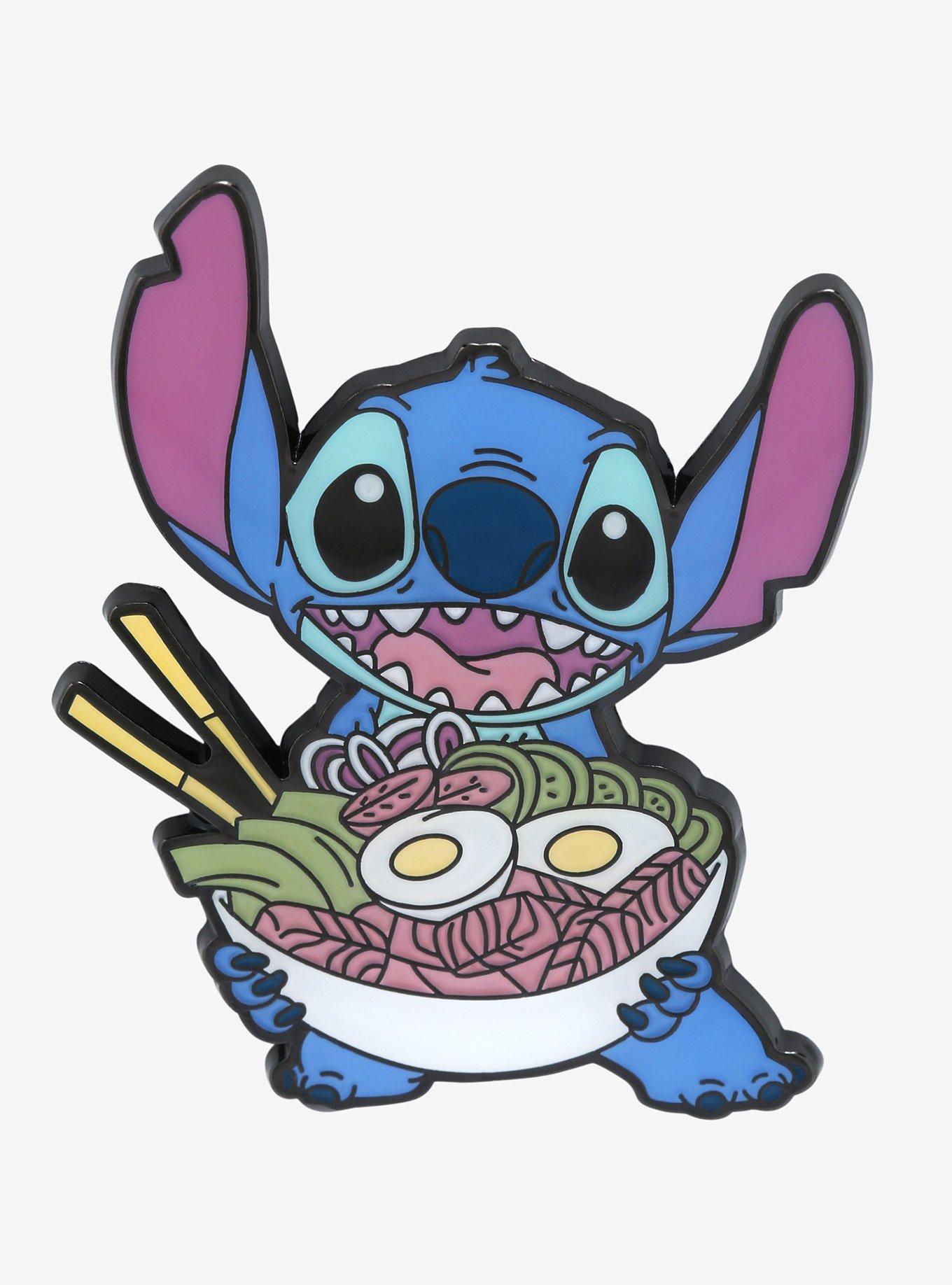 Loungefly Disney Lilo & Stitch Stitch with Ramen Enamel Pin - BoxLunch  Exclusive | BoxLunch