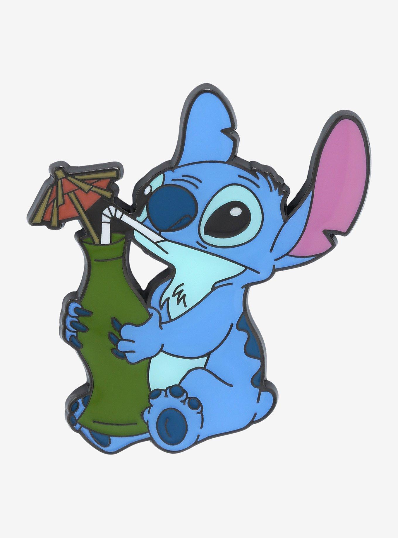 Loungefly Disney Lilo & Stitch Stitch with Drink Pin BoxLunch