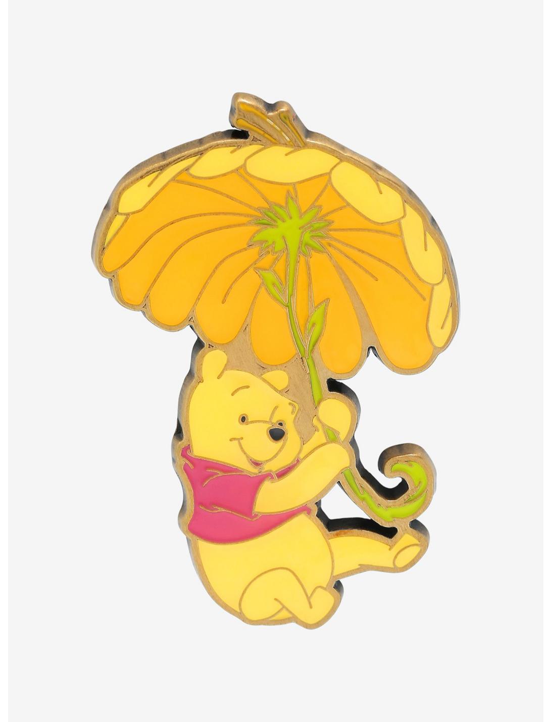 Loungefly Disney Winnie the Pooh Flower Umbrella Enamel Pin - BoxLunch Exclusive, , hi-res