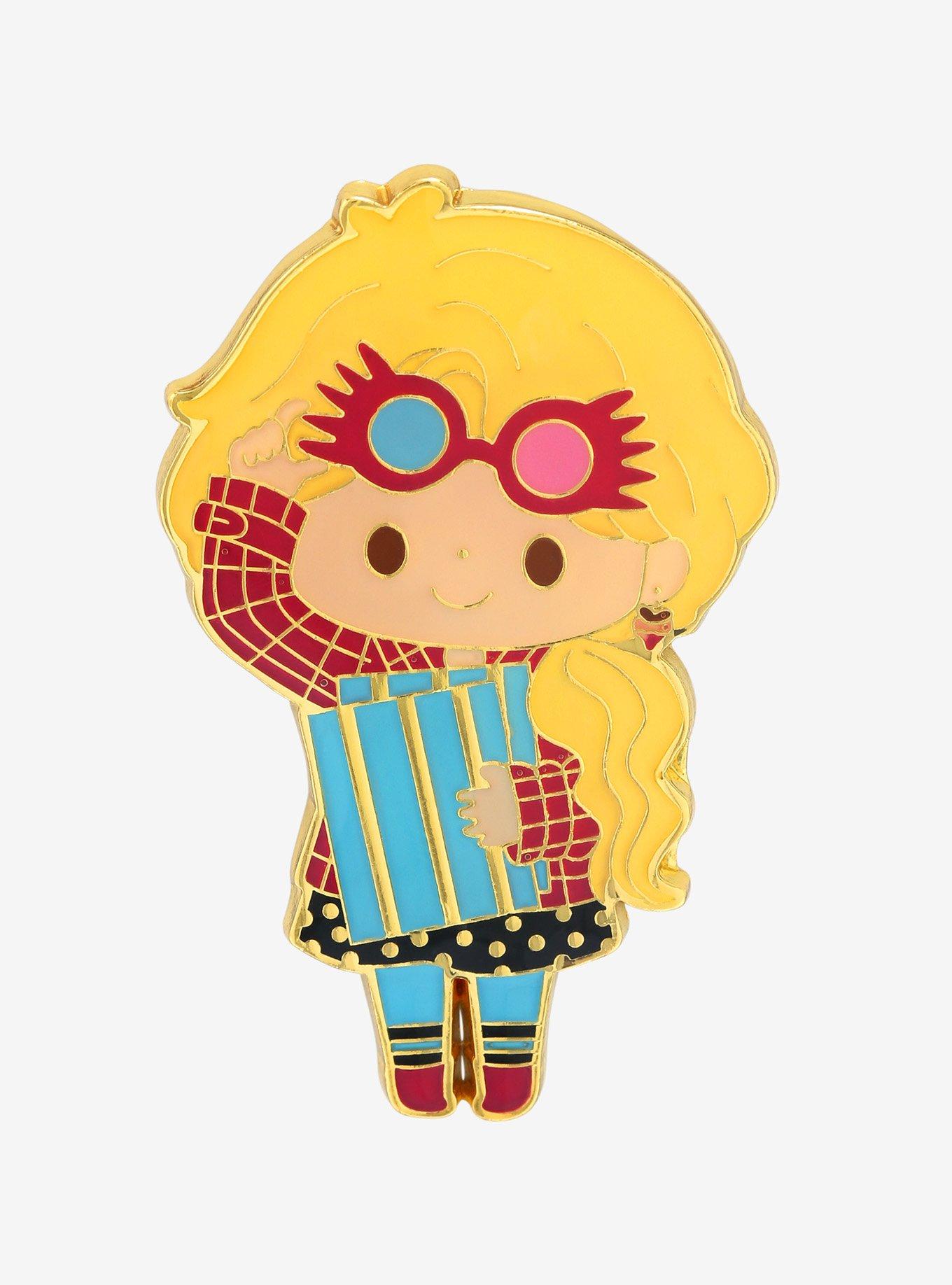 Loungefly Harry Potter Chibi Luna Lovegood Enamel Pin - BoxLunch Exclusive, , hi-res
