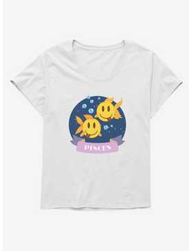 Emoji Pisces Girls T-Shirt Plus Size, , hi-res