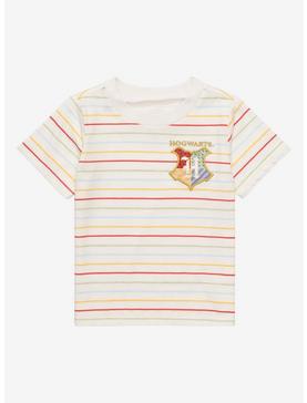 Harry Potter Hogwarts House Crest Striped Toddler T-Shirt - BoxLunch Exclusive , , hi-res