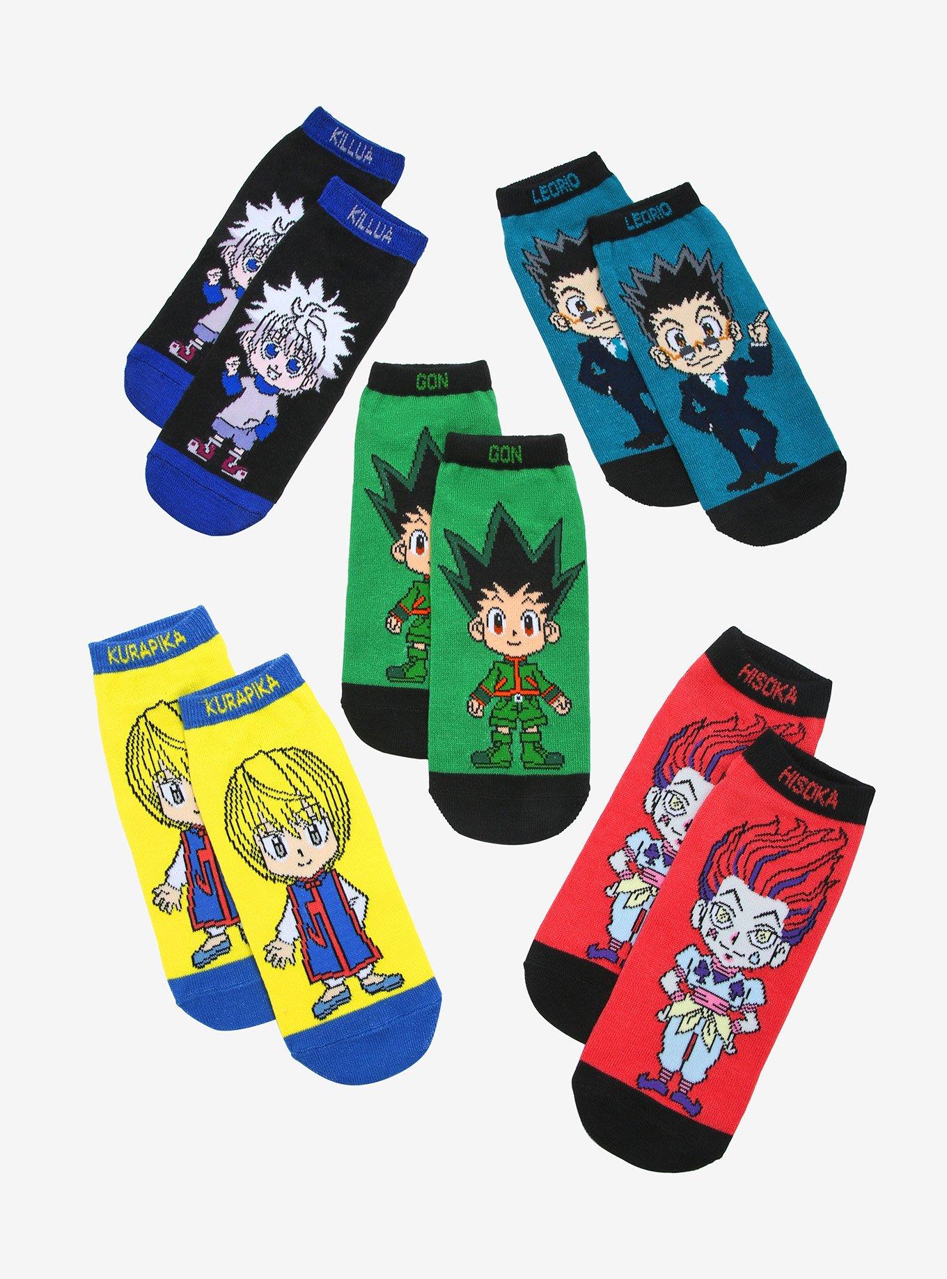 Hunter x Hunter Chibi Characters Ankle Sock Set , , hi-res