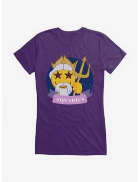 Emoji Aquarius Girls T-Shirt, , hi-res
