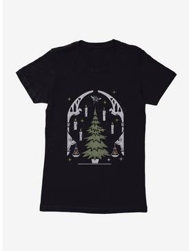 Harry Potter Christmas Tree Logo Womens T-Shirt, , hi-res